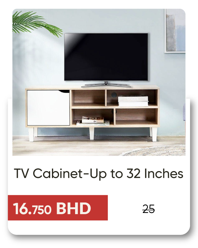 YESB25-SD-TV Cabinet-Up to 32Inches