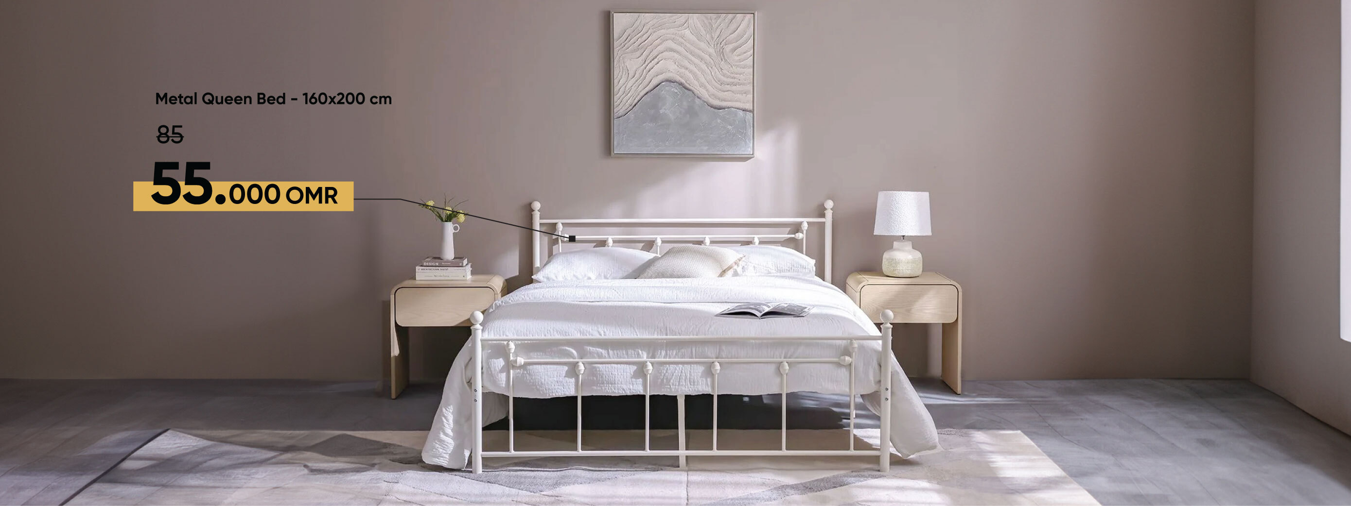 SFSO25-Kids-Metal Queen Bed-160x200
