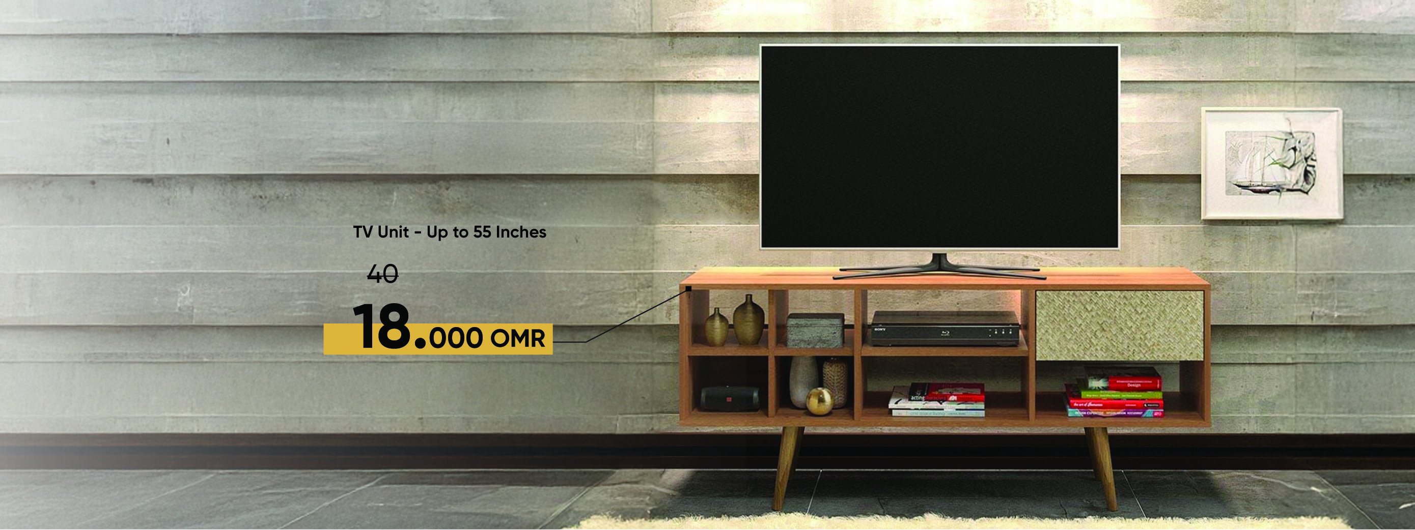 SFSO25-FA-CB-TV Unit-Up to 55"