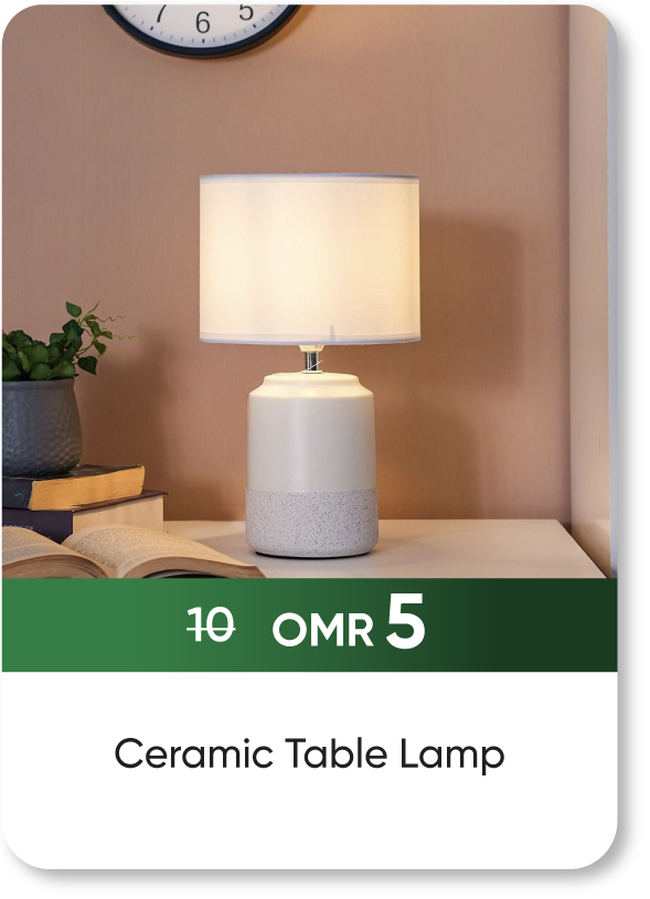NDSO25-SD-Ceramic Table Lamp