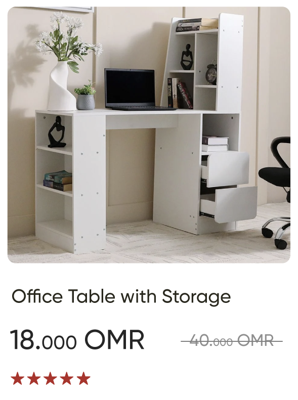 SSWO-SD-Office Table with Storage
