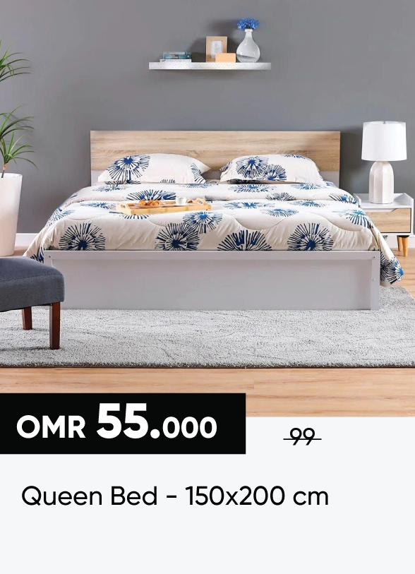 SSSO25-SD-Queen Bed - 150x200 cm