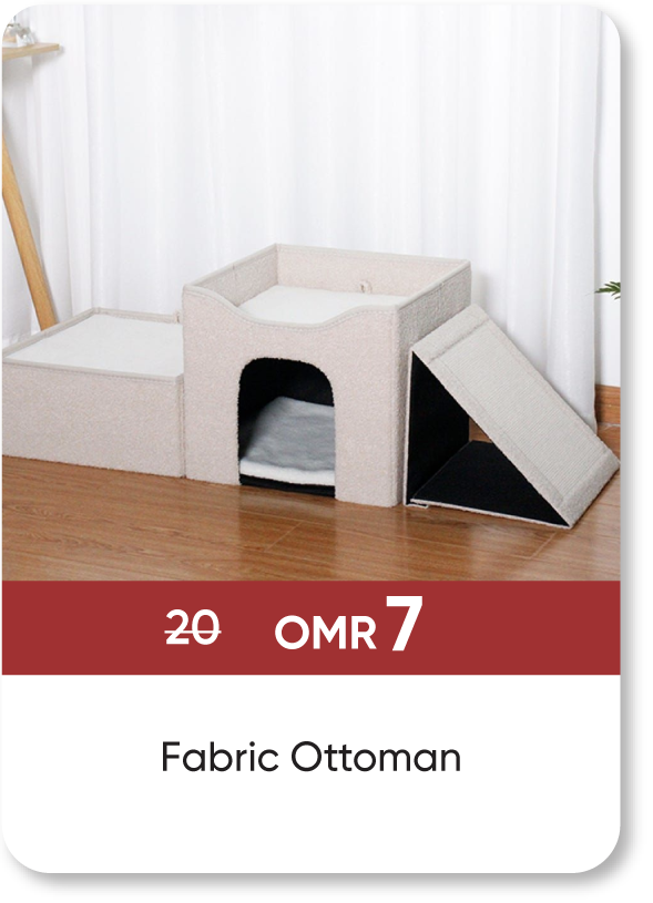 BRSO25-SD-Fabric Ottoman