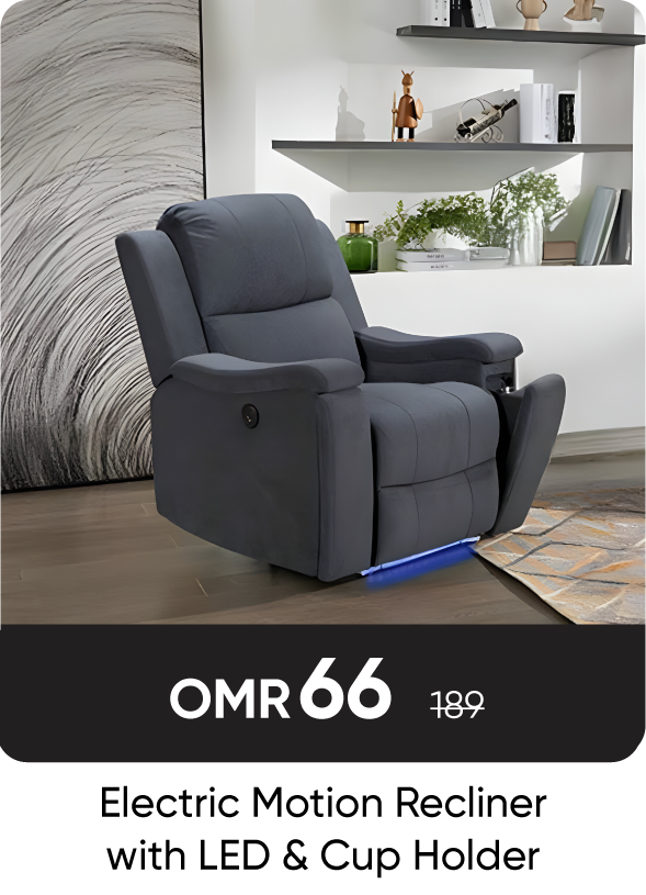 RSO-SD-Elec Motion Recliner W LED