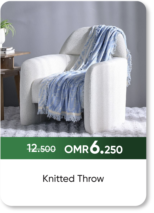 NDSO25-SD-Knitted Throw