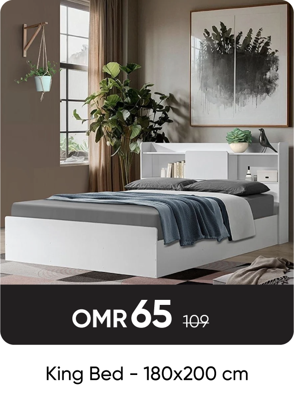 RSO-SD-King Bed - 180x200 cm