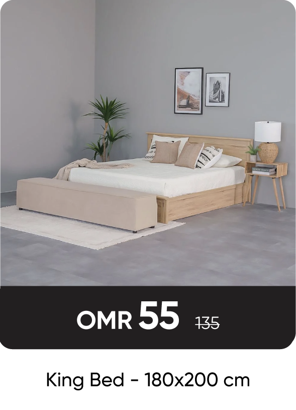 RSO-SD-King Bed - 180x200 cm