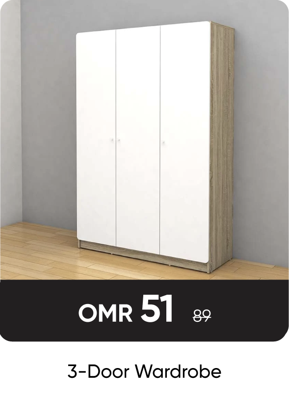 RSO-SD-3-Door Wardrobe