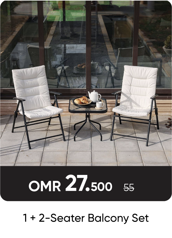 RSO-SD-1 + 2-Seater Balcony Set