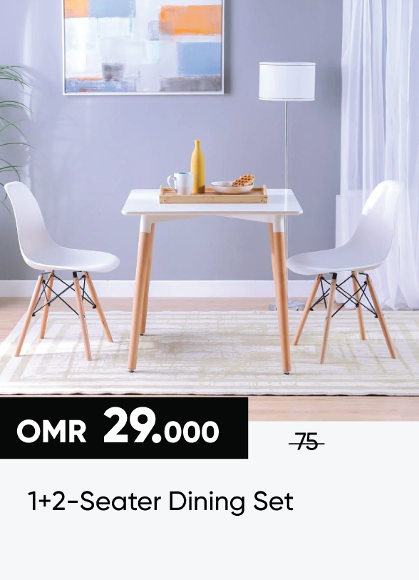 SSSO25-SD-1+2-Seater Dining Set