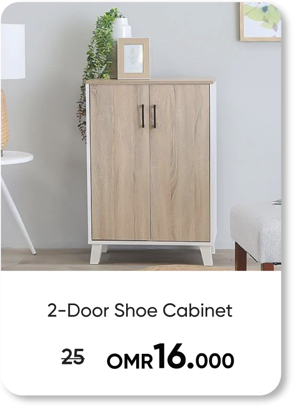 HFO25-SD-2-Door Shoe Cabinet