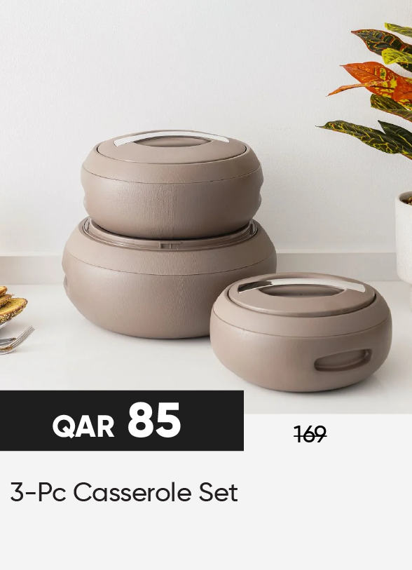 HFQ25-SD-3-Pc Casserole Set