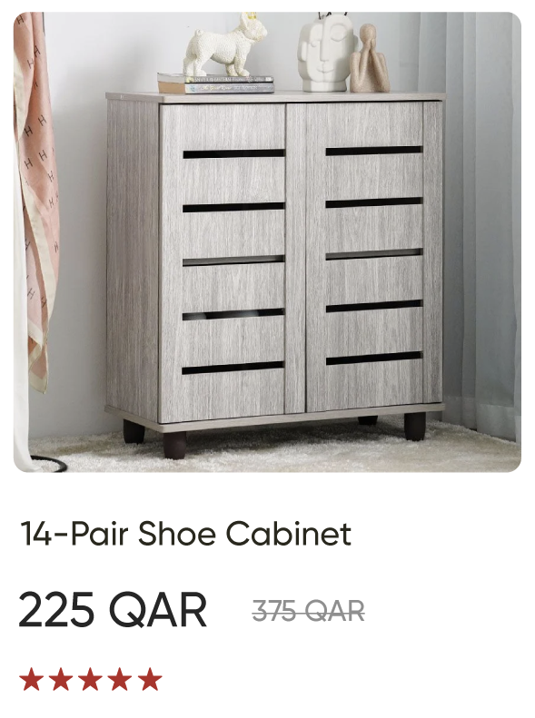 SOQ-SD-14-Pair Shoe Cabinet