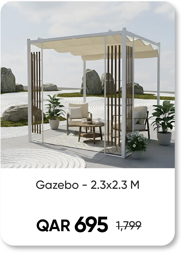 BOQ25-SD-Gazebo - 2.3x2.3 M