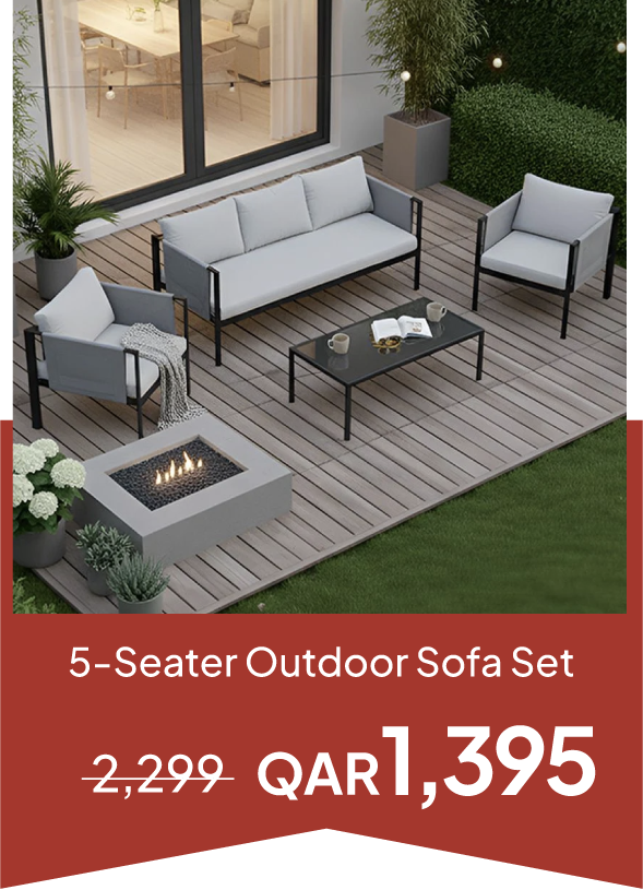 NYOQ25-SD-5-Seater Outdoor Sofa Set
