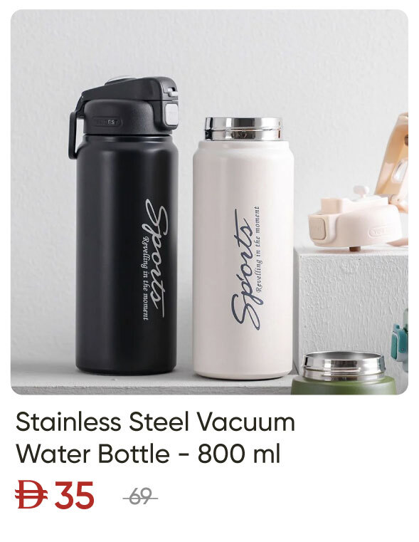 SSWU-SD-SS Vacuum Water Bottle800ml