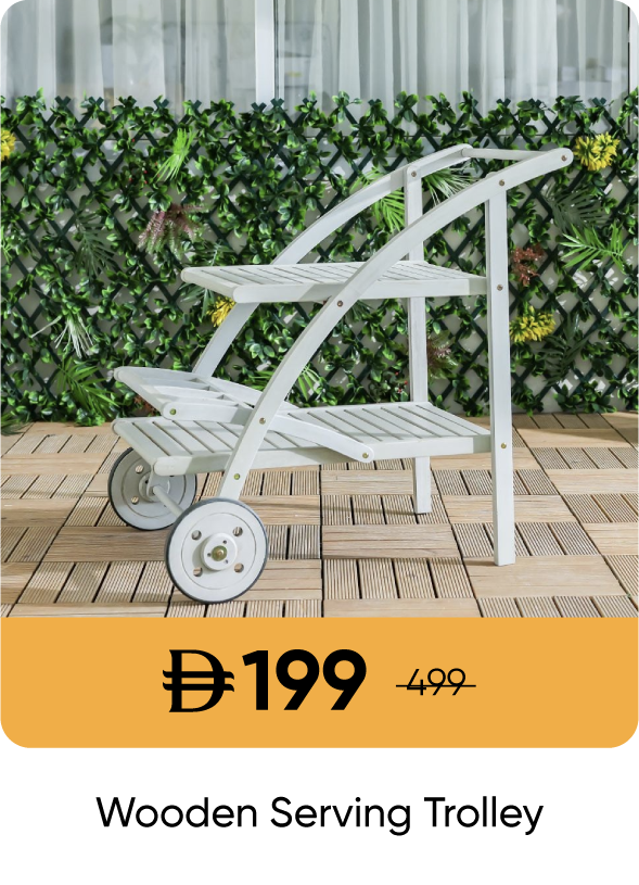 U25-12H Sale-Wooden Serving Trolley