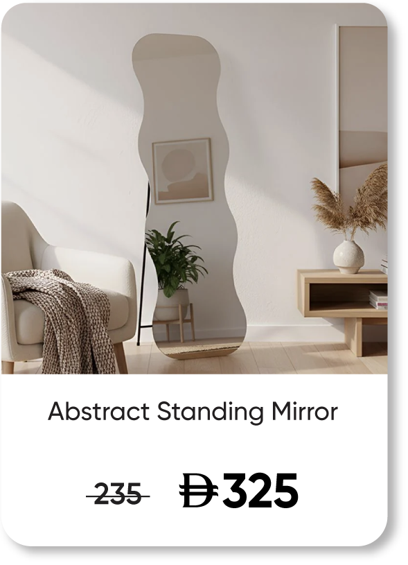 HFU-SD-Roman Metal Abstract Mirror