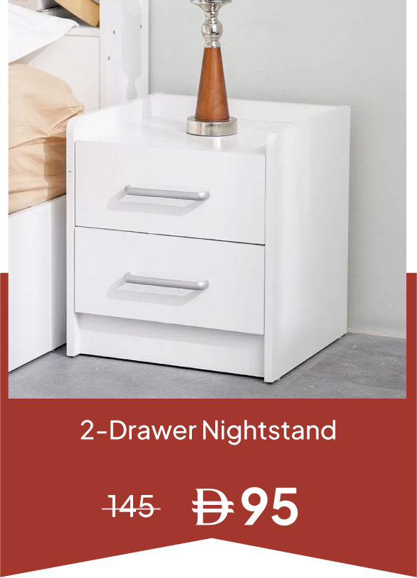 YECSU25-SD-Supreme 2-D Nightstand