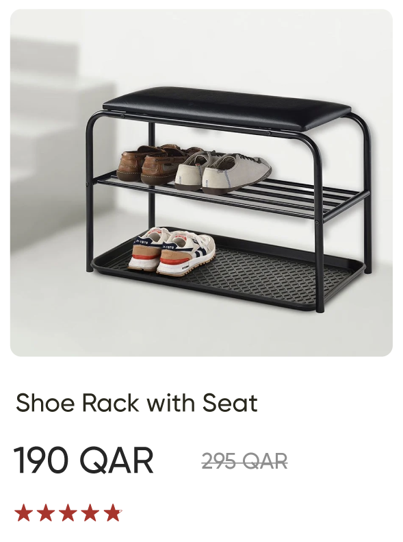 ESOQ-SD-Shoe Rack with Seat