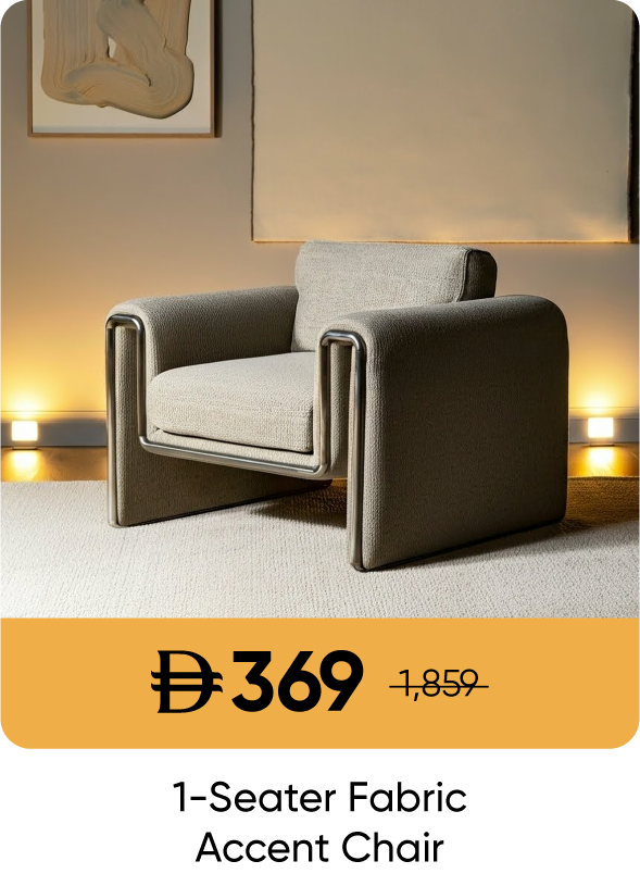 U25-12H Sale-1S Fabric Accent Chair