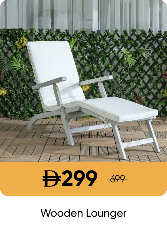 U25-12H Sale-Wooden Lounger