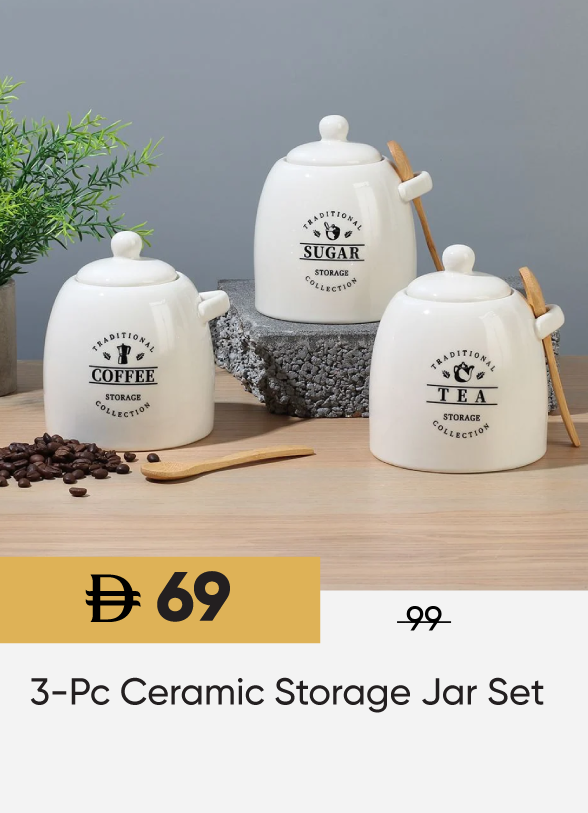 SFSU25-SD-3P Ceramic Storage Jar St