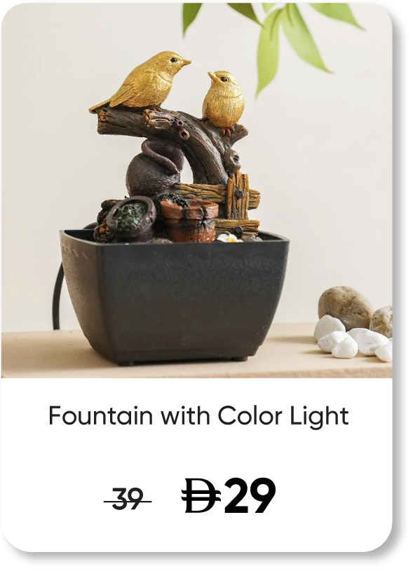 HFU-SD-Stalaca Mini Bird Fountain