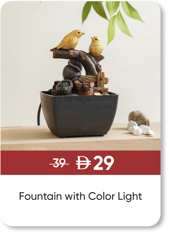 MRSU25-SD-Fountain with Color Light