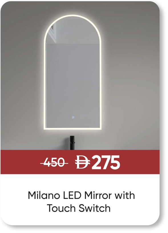 MRSU25-SD-LED Mirror WTouch Switch