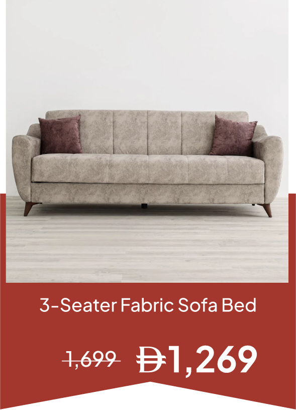 YECSU25-SD-King 3-Seater Fabric 