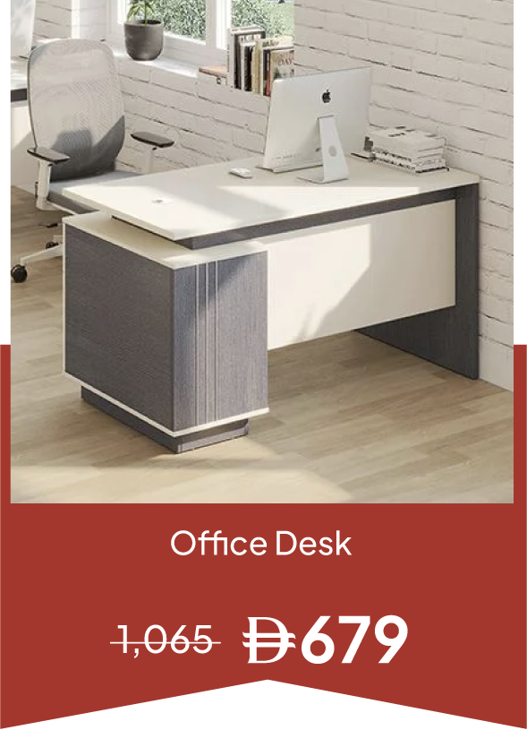 YECSU25-SD-Skive Office Desk with D