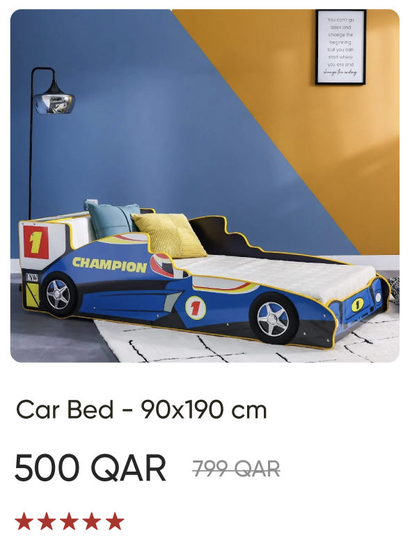 SOQ-SD-Car Bed - 90x190 cm