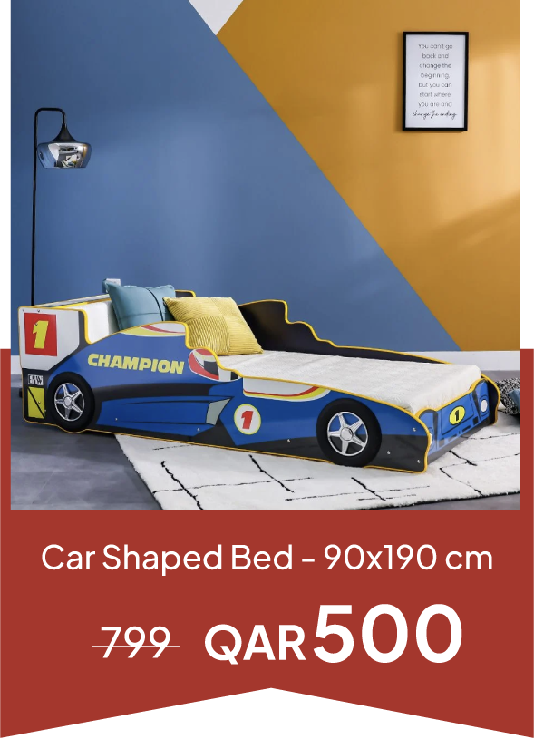 NYOQ25-SD-Car Shaped Bed - 90x190 