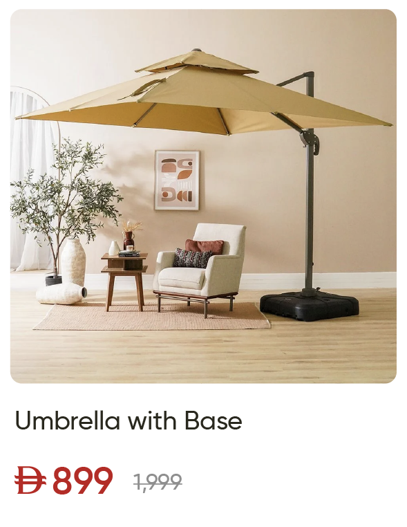 EHU-SD-Umbrella With Base