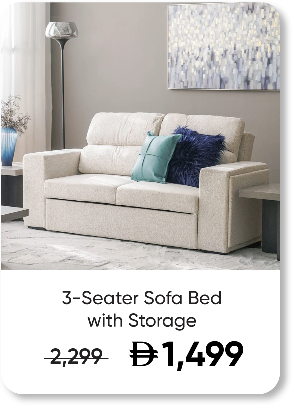 HFU25-SD-Linzi Fabric Sofa Bed - B