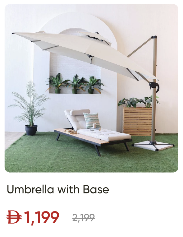 EHU-SD-Umbrella with Base