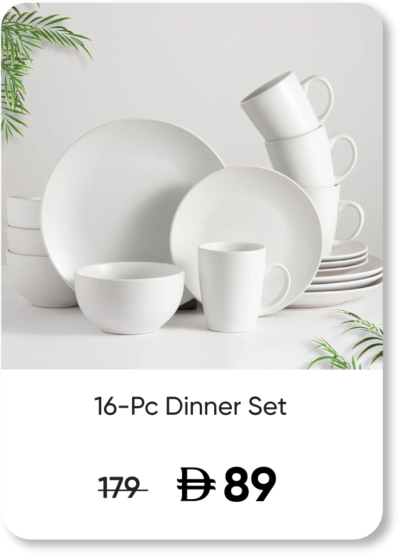 HFU-SD-Radiance 16-Piece Dinner Set