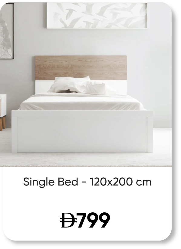 SFFU25-SD-Single Bed-120x200cm
