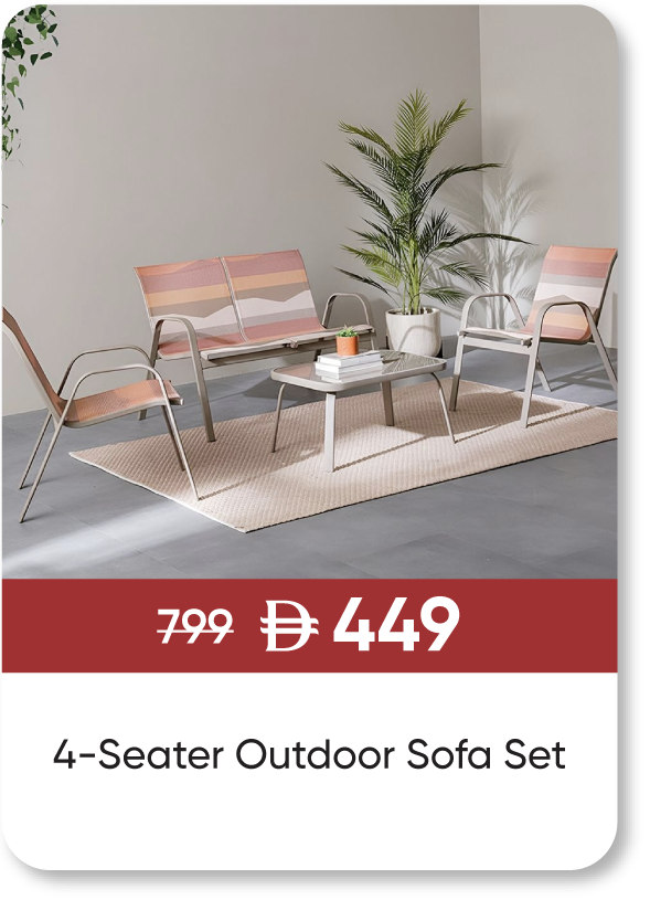 MRSSU25-SD-4-Seater Outdoor Sofa St