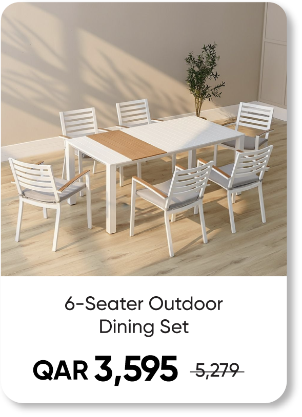 BOQ25-SD-6-S Outdoor Dining Set