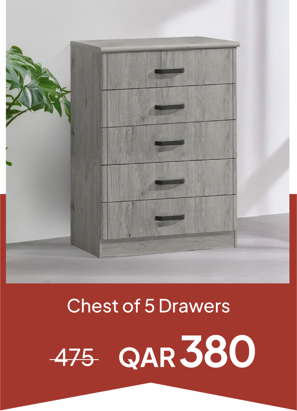 NYOQ25-SD-Chest of 5 Drawer
