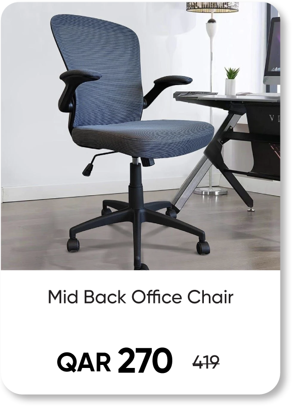 BOQ25-SD-Mid Back Office Chair