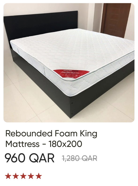 ESOQ-SD-Foam King Mattress-180x200