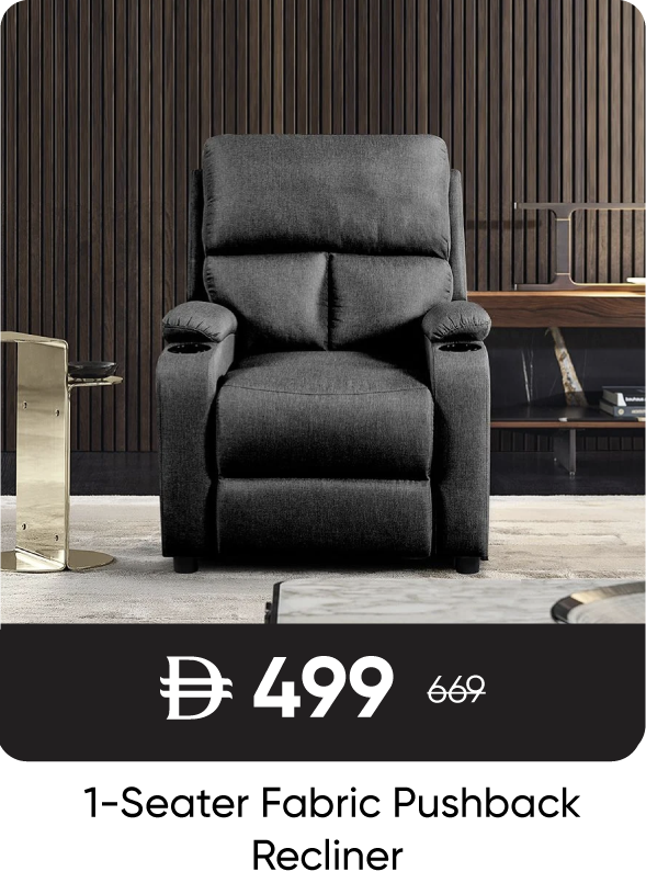 RSU-SD-1S Fab Pback Recliner Mystic