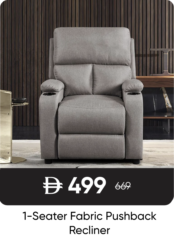 RSU-SD-1S Fab Pback Recliner Mystic