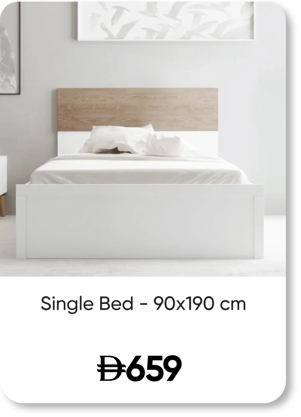 SFFU25-SD-Single Bed - 90x190 cm