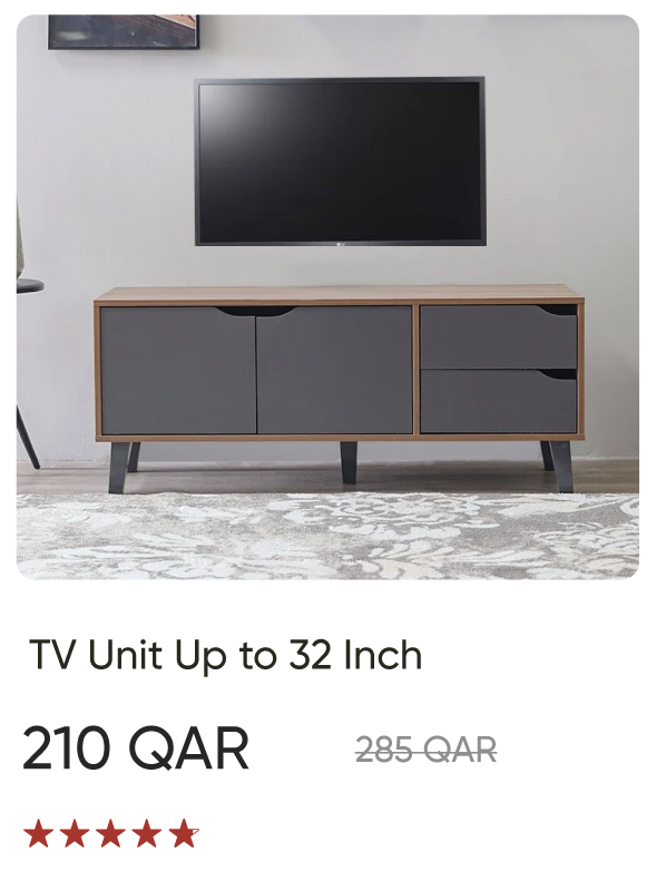ESOQ-SD- TV Unit Up to 32 Inch