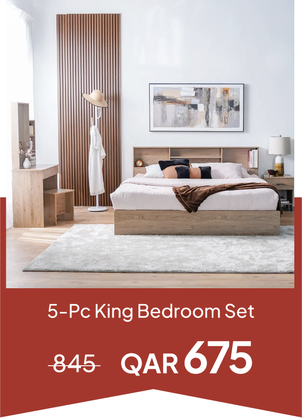 NYOQ25-SD-5-Pc King Bedroom Set