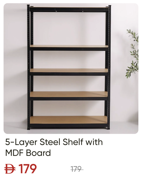 SSU-SD-5-Layer Steel Shelf